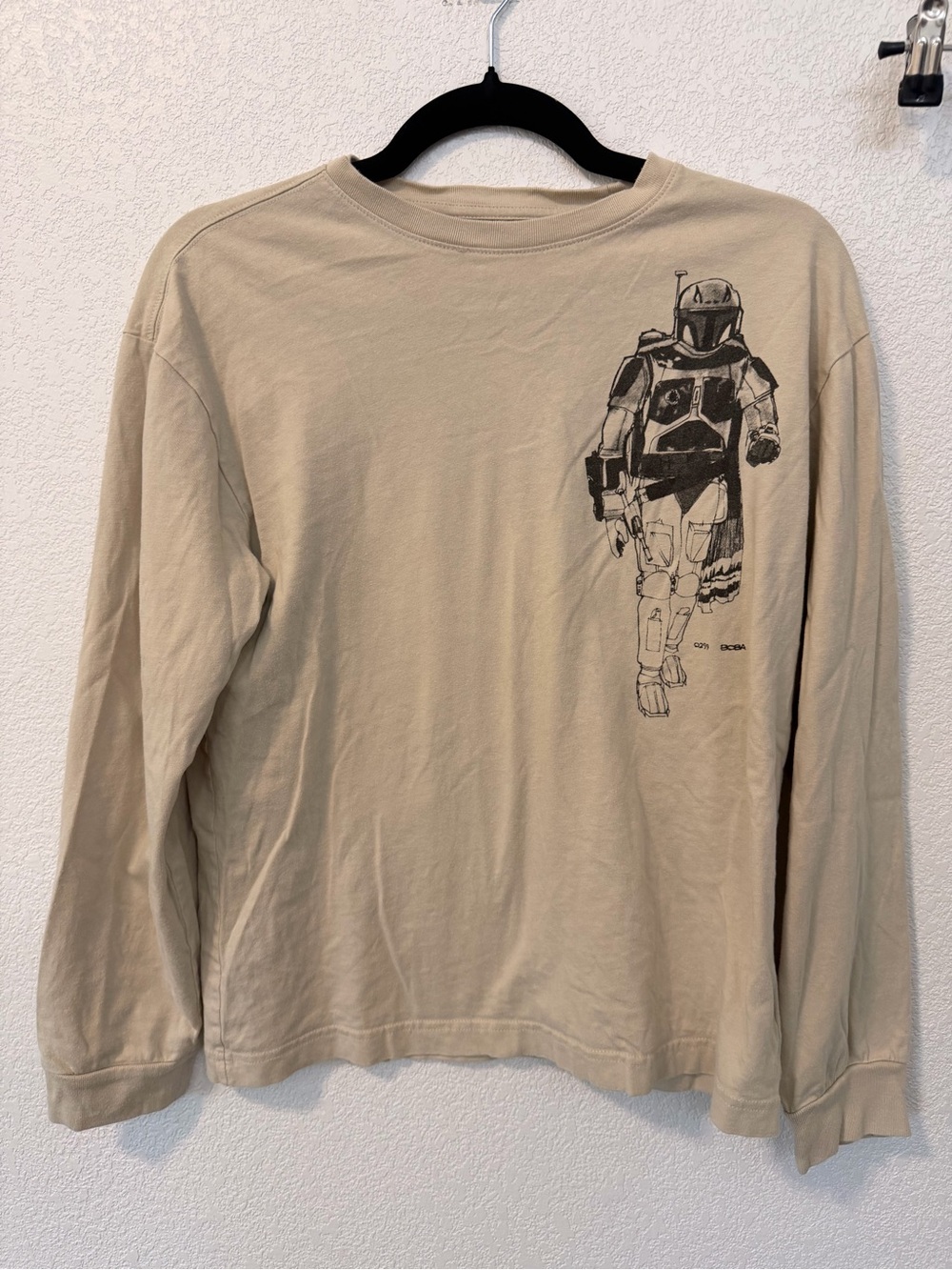 GAP Teen Beige Star Wars Logo Tee